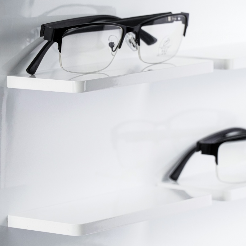 Eyewear Display Rack Side Angle