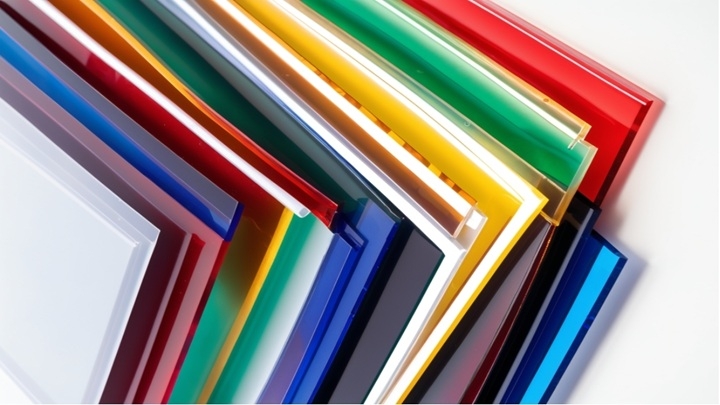 Acrylic display material