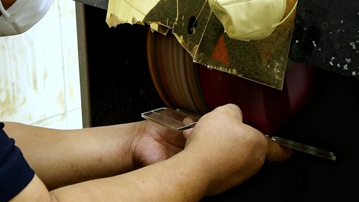 Surface preparation sanding
