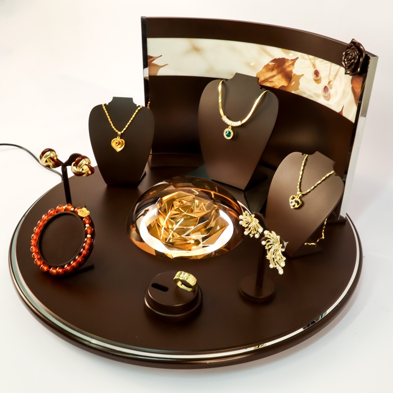 Custom Jewelry Display Stand Set