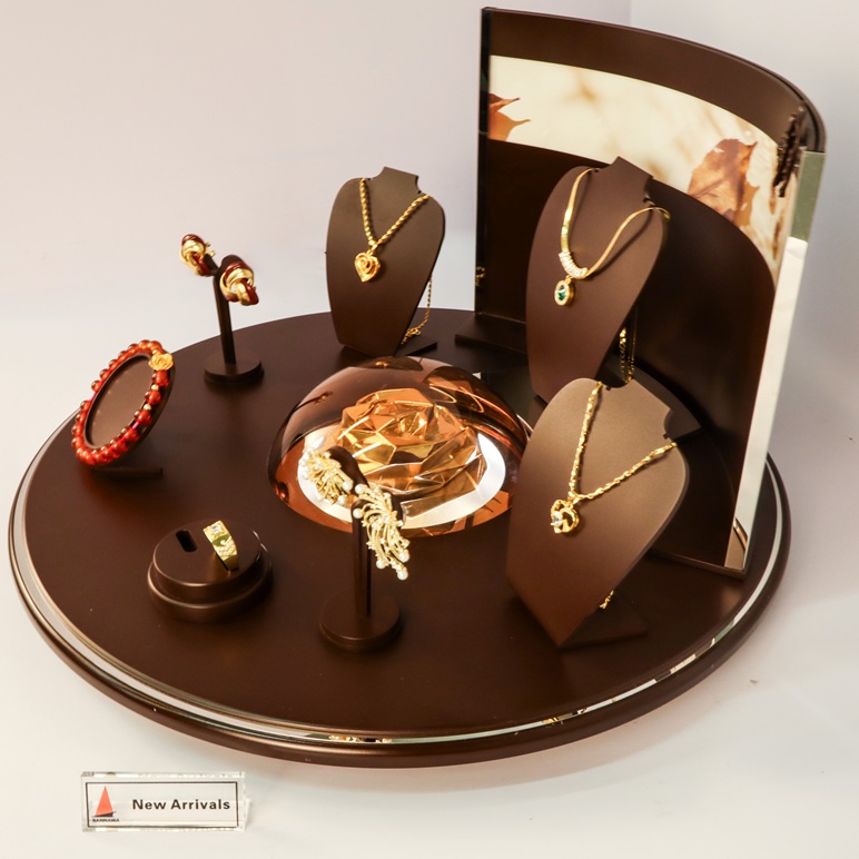 Custom Jewelry Display Stand Set