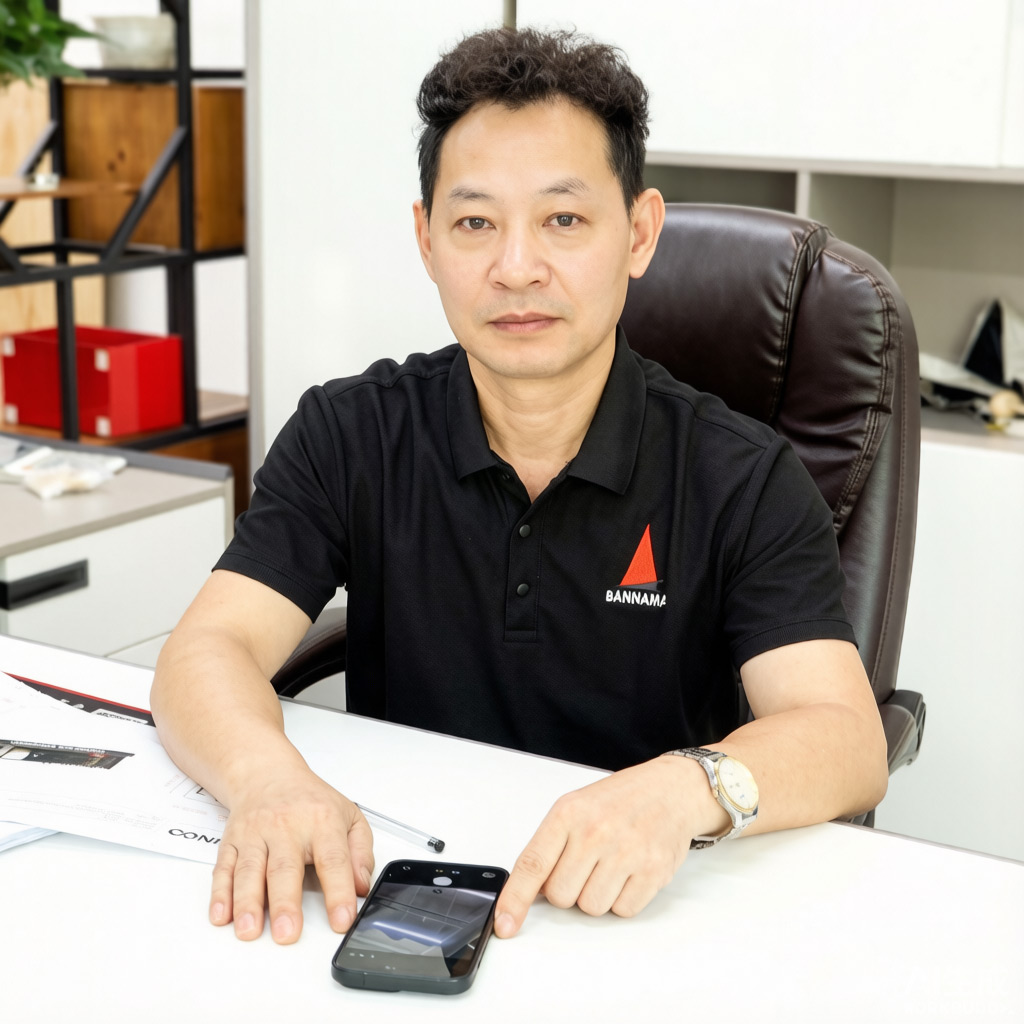 Hanfan Lu, Bannama founder of custom luxury display fixtures