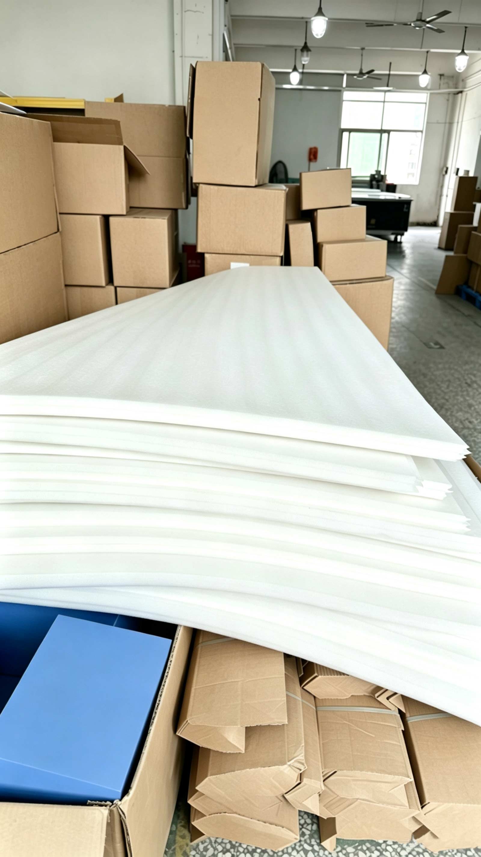 epe foam sheet packing material luxury display fixtures
